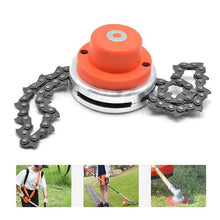 Load image into Gallery viewer, Garden Grass Stainless Steel Chain Trimmer Head
