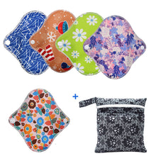 Load image into Gallery viewer, Washable sanitary napkins made of bamboo charcoal
