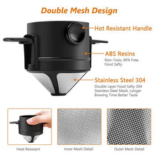 Load image into Gallery viewer, Stainless Steel Coffee Filter
