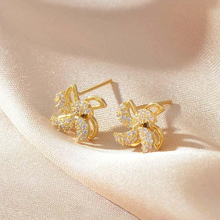Load image into Gallery viewer, Rotating Windmill Earrings
