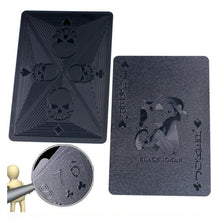 Load image into Gallery viewer, Waterproof Black Diamond Playing Cards
