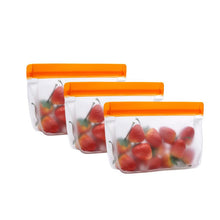 Load image into Gallery viewer, Stand Up Reusable Food Bags
