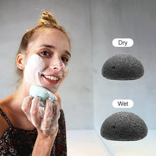 Load image into Gallery viewer, Konjac Sponge Face Wash Puff
