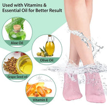 Load image into Gallery viewer, Women Foot Spa Pedicure Silicone Socks
