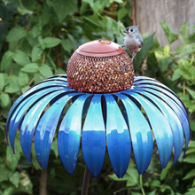 Load image into Gallery viewer, Coneflower Bird Feeder
