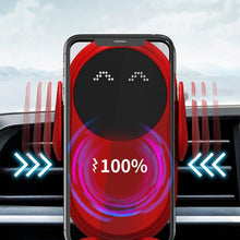 Load image into Gallery viewer, Smart Wireless Auto-Sensing Car Phone Holder Charger
