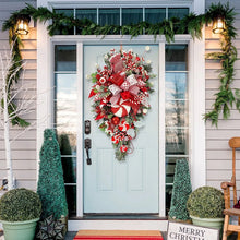 Load image into Gallery viewer, Candy Cane Wreath - Christmas Decoration
