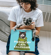 Load image into Gallery viewer, 2024 Pissed-Off Cats Calendar
