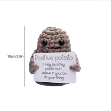 Load image into Gallery viewer, Funny Gift Knitted Positive Potato
