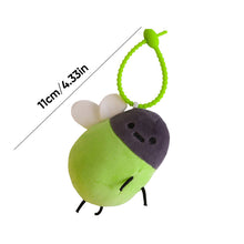 Load image into Gallery viewer, Interactive Firefly Plush Keychain
