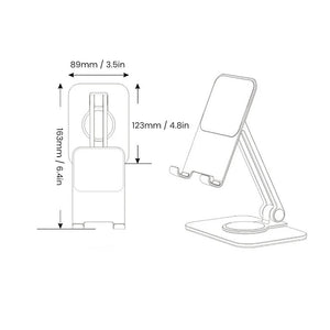 Deluxe Foldable 360° Rotating Phone Holder