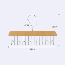 Load image into Gallery viewer, Anti Slip Multi Hook Coat Rack
