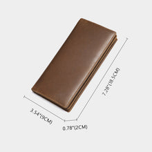Load image into Gallery viewer, Men&#39;s Long Genuine Leather Wallet
