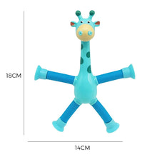 Load image into Gallery viewer, Telescopic suction cup giraffe toy
