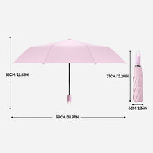 Load image into Gallery viewer, Three-Fold Self Opening And Retracting Umbrella With Buckle

