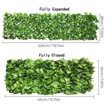 Load image into Gallery viewer, Expandable Faux Privacy Fence
