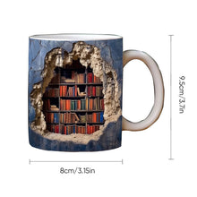 Load image into Gallery viewer, 3D Bookshelf Mug
