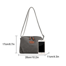 Load image into Gallery viewer, Canvas Crossbody Bag
