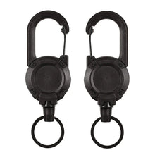 Load image into Gallery viewer, Outdoor Automatic Retractable Wire Rope Luya Anti-theft Tactical Keychain
