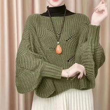 Load image into Gallery viewer, Bat Sleeve Knitting Shawl
