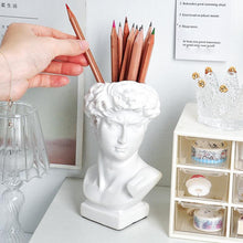Load image into Gallery viewer, Creative Carving David Pen Holder
