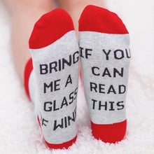 Load image into Gallery viewer, If You Can Read This Funny Saying Socks, 2 Pairs

