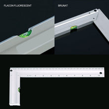 Load image into Gallery viewer, Aluminum Alloy Triangle and Square Ruler
