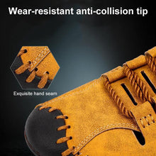 Load image into Gallery viewer, Men&#39;s Stitching Microfiber Leather Hollow Out Casual Sandals

