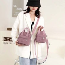 Load image into Gallery viewer, Nylon Satchel Handbag
