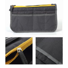 Load image into Gallery viewer, Women's Bag Practical Handbag Purse Nylon Dual Organizer Insert Cosmetic Storage
