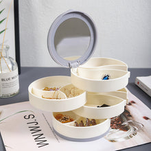 Load image into Gallery viewer, 4 Layers Rotatable Jewelry Storage Box
