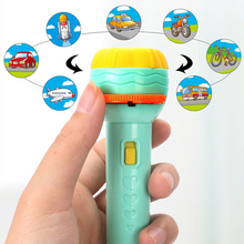 Load image into Gallery viewer, Flashlight Projector Torch Lamp Toy
