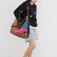 Load image into Gallery viewer, Canvas Casual Outdoor Double Shoulder Backpack
