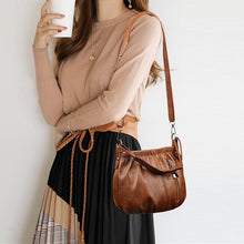 Load image into Gallery viewer, Vintage Large Capacity Outdoor Crossbody Handbag
