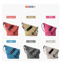 Load image into Gallery viewer, Trendy literary retro canvas bag
