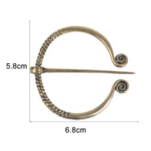 Load image into Gallery viewer, Medieval Cloak Pin
