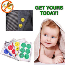 Load image into Gallery viewer, Natural Mosquito Repellent Patches Stickers
