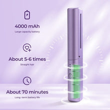 Load image into Gallery viewer, 💜Rechargeable Mini Hair Straightener💜
