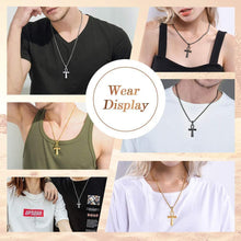 Load image into Gallery viewer, Stainless steel ancient Egyptian Cross men&#39;s Necklace
