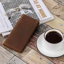 Load image into Gallery viewer, Men&#39;s Long Genuine Leather Wallet

