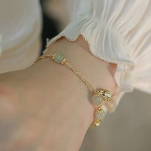 Load image into Gallery viewer, Hetian Jade Bell Bracelet
