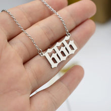 Load image into Gallery viewer, 111-999 Stainless Steel Pendant Necklace
