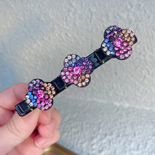 Load image into Gallery viewer, Three Flower Side Hair Clip
