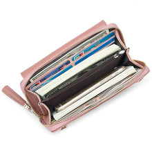 Load image into Gallery viewer, High Capacity Multi-Slot Crossbody Phone Bag
