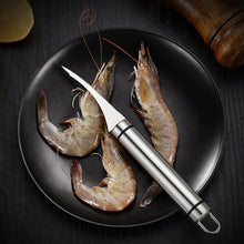 Load image into Gallery viewer, Stainless Steel Shrimp Whisker Peeler Tool

