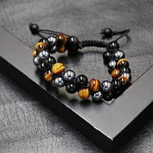 Load image into Gallery viewer, Double-layered Gemstone Bracelet
