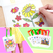 Load image into Gallery viewer, DIY Painting Non-Woven Bag for Children

