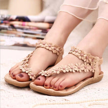 Load image into Gallery viewer, Dainty Floral Sandals for Women

