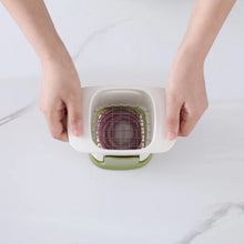 Load image into Gallery viewer, Mini kitchen hand press vegetable cutter

