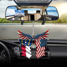 Load image into Gallery viewer, Eagle Flag Hanging Ornament for Car
